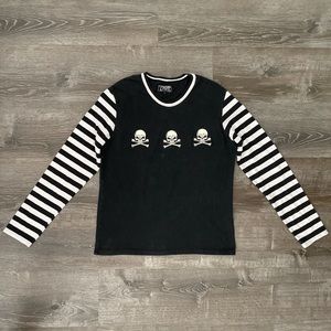 Tripp nyc skull long sleeve  [sold]

Tripp nyc skull striped long sleeve